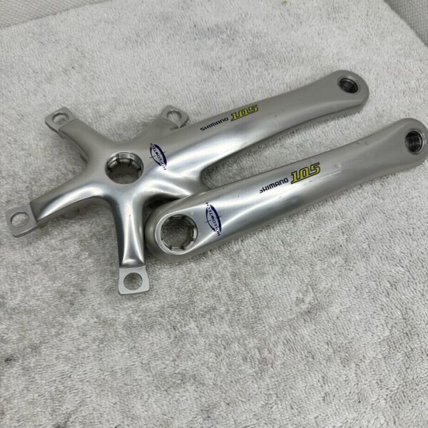 Shimano 105 FC-5501 Crankset | Triple 52/42/30T |10 Speed | Octalink V1 | Near Mint - Image 4