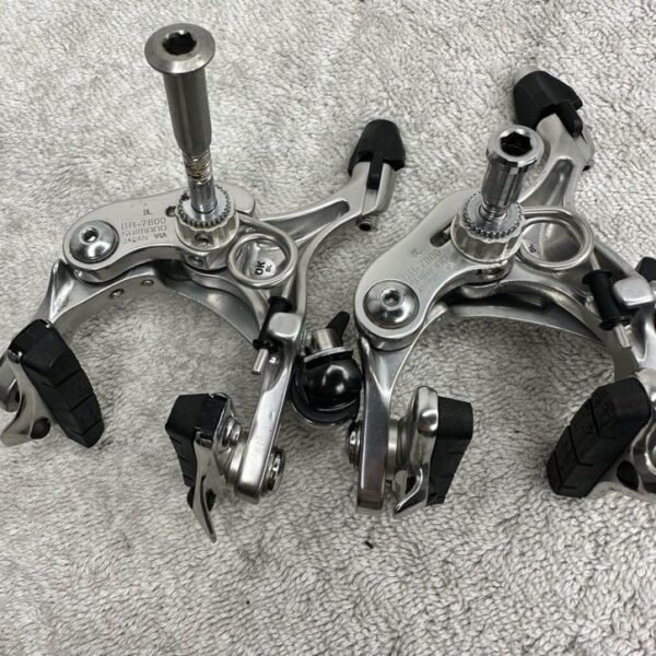 Shimano Dura-Ace BR-7800 Brake Calipers | Dual Pivot | Silver - MINT - Image 2