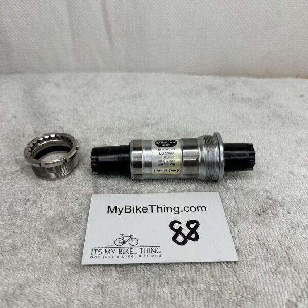 Shimano 105 BB-5500 Bottom Bracket | 68 x 118.5mm | English | Octalink V1 - Image 3