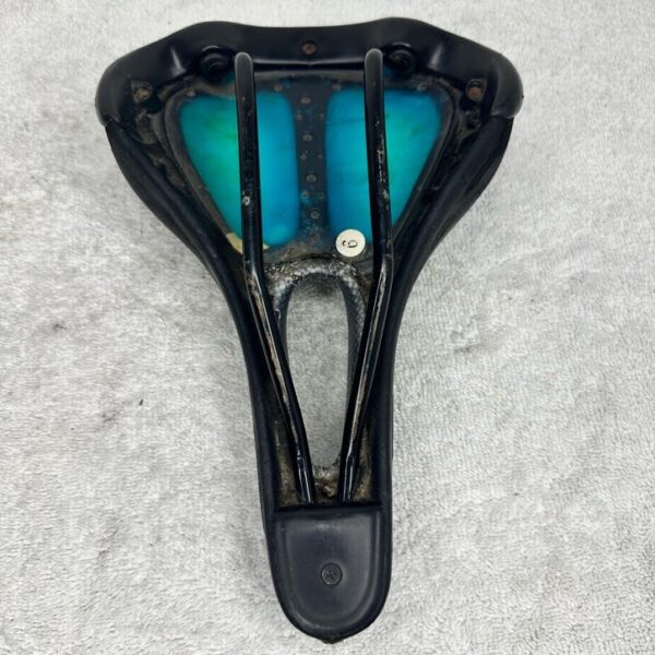 Serfas Deep Groove Dual Density Saddle | Chromoly Rails | Black - Image 3