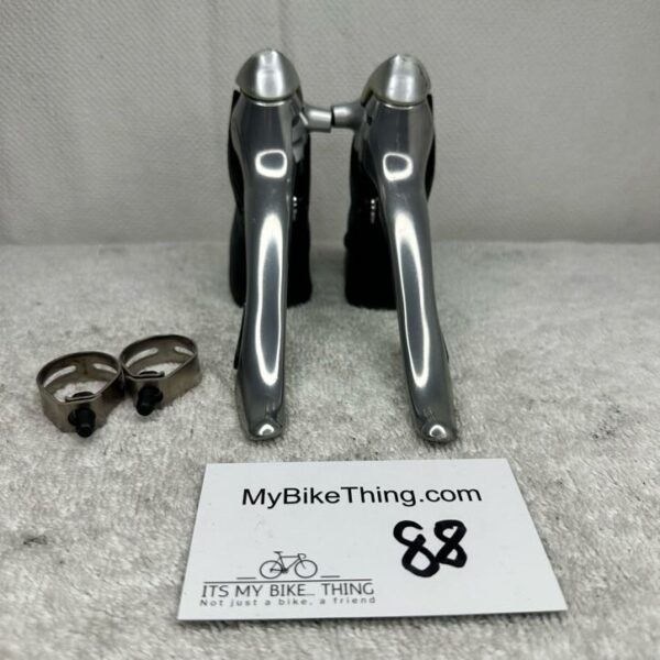 Shimano 105 ST-5500 Shifters | 9 Speed | Double | Silver/Black