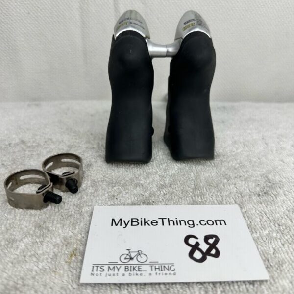 Shimano 105 ST-5500 Shifters | 9 Speed | Double | Silver/Black - Image 5