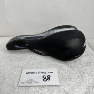 Serfas Deep Groove Dual Density Saddle | Chromoly Rails | Black