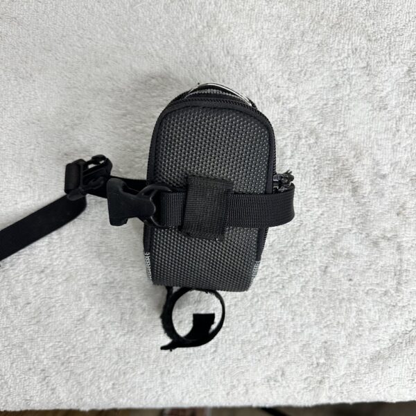 Vaude Bike Mini Saddle Bag | Includes Tool Case | Black/Gray | Excellent - Image 3