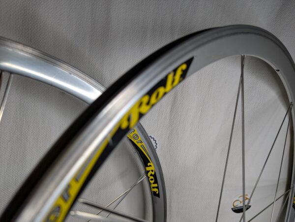 Rolf Vector Pro 700c Wheelset | Shimano Hub | Sealed Bearings | 14/16 Aero Bladed Spokes | - Image 11