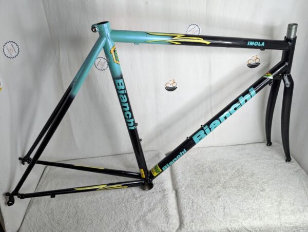 Bianchi Campione Del Mondo Imola Frame & Carbon Fork | 56cm Medium | 631 Steel - Image 2