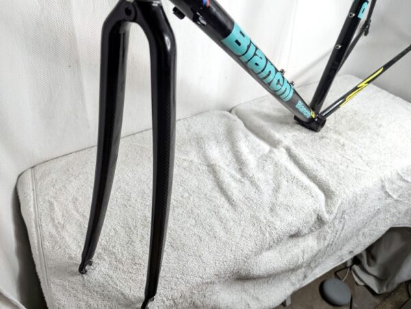 Bianchi Campione Del Mondo Imola Frame & Carbon Fork | 56cm Medium | 631 Steel - Image 9