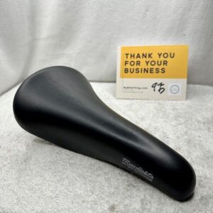 Selle Italia Muudialita Saddle | Leather | Steel Rails | Black