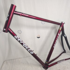 Serotta Coeur d'Acier Frame | 55cm Medium | Columbus Colorado C4 Steel | Deep Burgundy