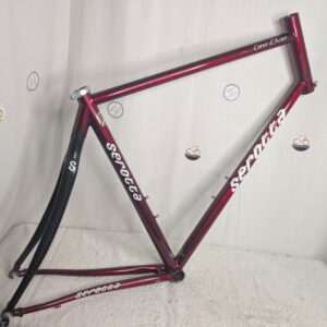 Serotta Coeur d'Acier Frame | 54cm Medium | Columbus C4S Steel | Deep Burgundy