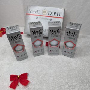 Vintage Maxfli DDH II Golf Balls Delta Airlines Logo New in Box 4 Packs 12 Balls NOS