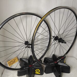 AlexRims DC19 Wheelset | 700c | Cross Gravel | 32H |  9-11 Speed | Formula Black