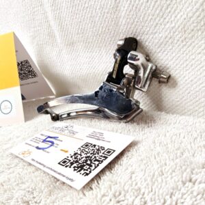 FSA Double Front Derailleur | 10-Speed | Braze-On Bottom-Pull | Chrome