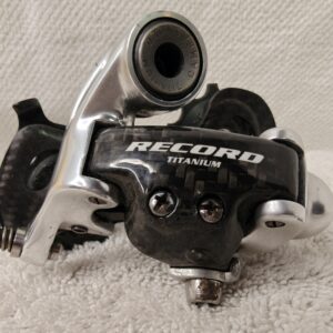 Campagnolo Record Titanium 10-Speed Rear Derailleur | Carbon/Ti | Short Cage