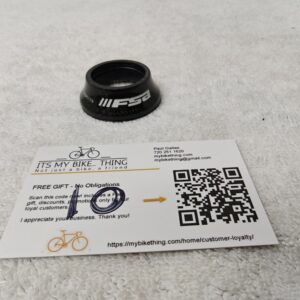 FSA Carbon Fiber Headset Top Cover 1-1/8" | 46mm OD 15mm Stack | Excellent