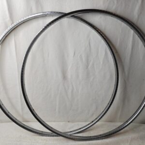 Rigida Chrolux Chromage Superieur Rim PAIR 27x1-1/4 36H Chrome Steel France