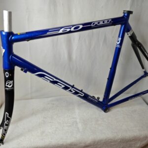 Felt F60 Road Bike Frame & Fork | 56cm Med | Superlite 7005 Al Carbon Stays Blue