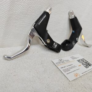 Promax MTB Brake Levers | 3-Finger Long Pull | 22.2mm | Black/Silver | VG