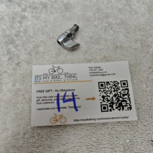 Shimano Vintage Chrome Down-Tube Barrel Adjuster | Braze-On | Single