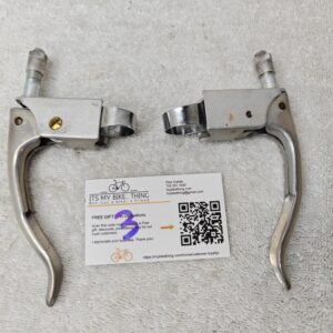 Vintage Italian Alloy Brake Levers Balilla? | Barrel Adjusters | 1960s Olmo