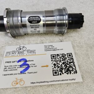 Shimano 105 BB-5500 Bottom Bracket Octalink V1 | 68 x 118.5 English | EXC