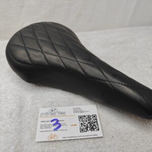 Taihei Unite Saddle Diamond Quilted Leather | Vintage Japan | Near Mint